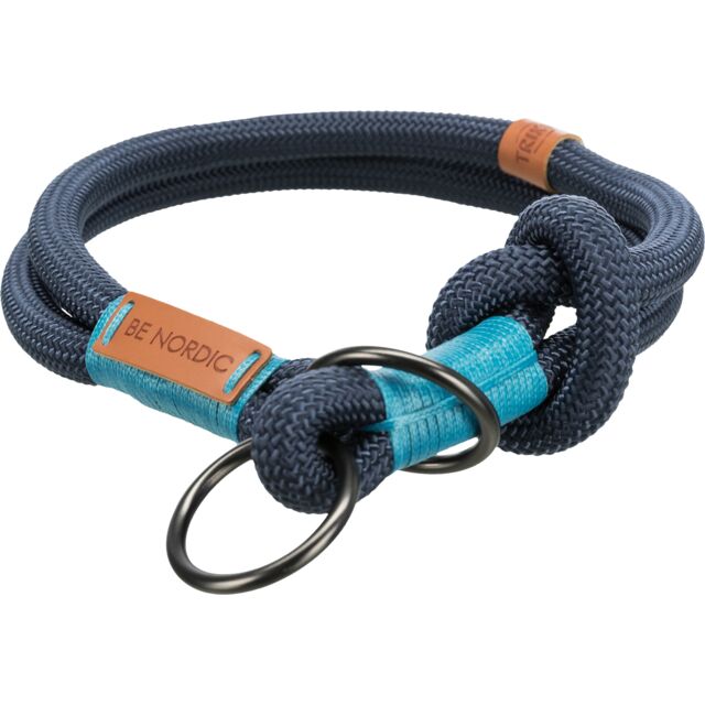 Ogrlica be nordic L XL 55cm/13mm plavo/teget