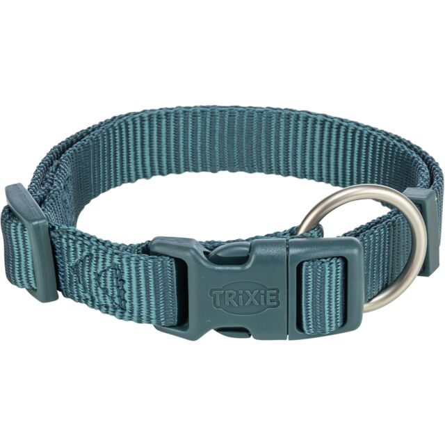 Ogrlica premium XS-S 22-35cm/10mm petrol