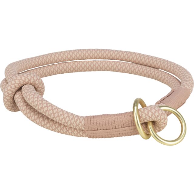 Poludavilica soft rope S M 40cm/10 mm pink/roze