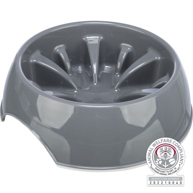Činija za halapljive pse tpr 0.3l/16 cm