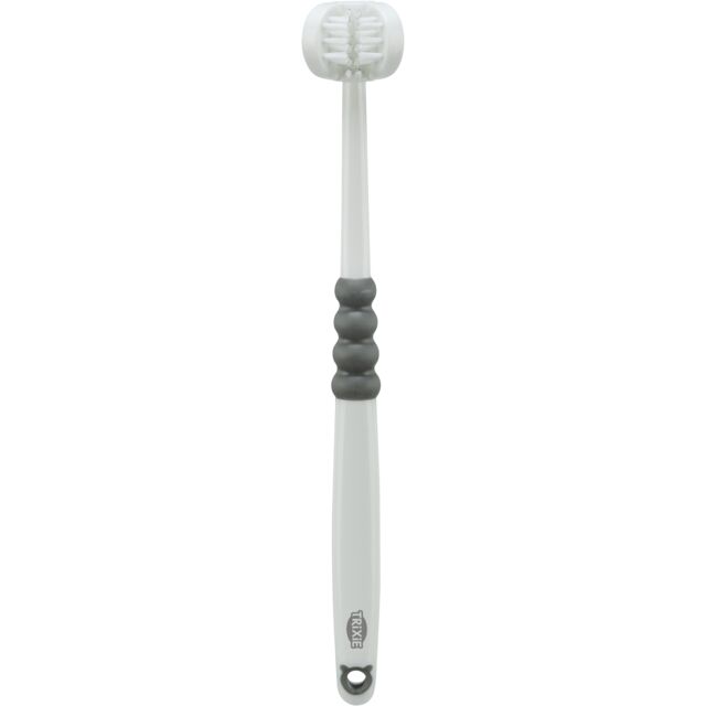 Četkica sa tri glave pas-mačka 18cm