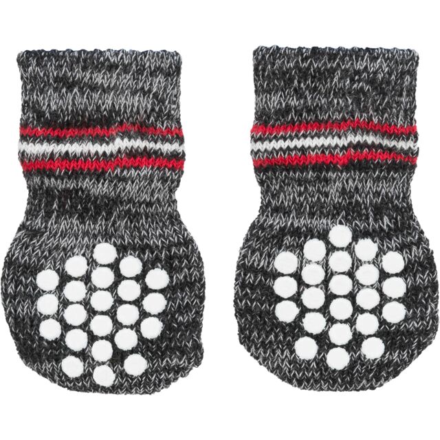 Čarape neklizajuće L XL 2kom sive