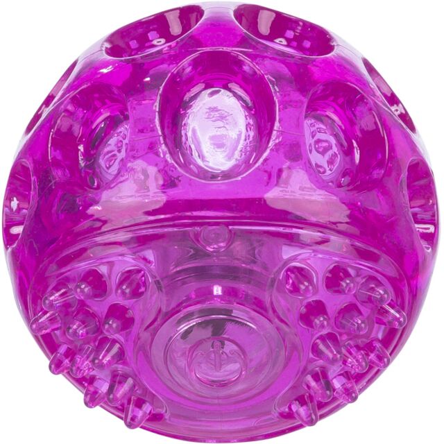 Lopta svetleća plutajuća prečnik 6cm pink