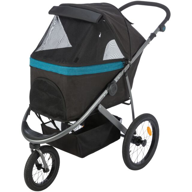 Kolica 60x112x120 cm 12 5 kg crno/petrol