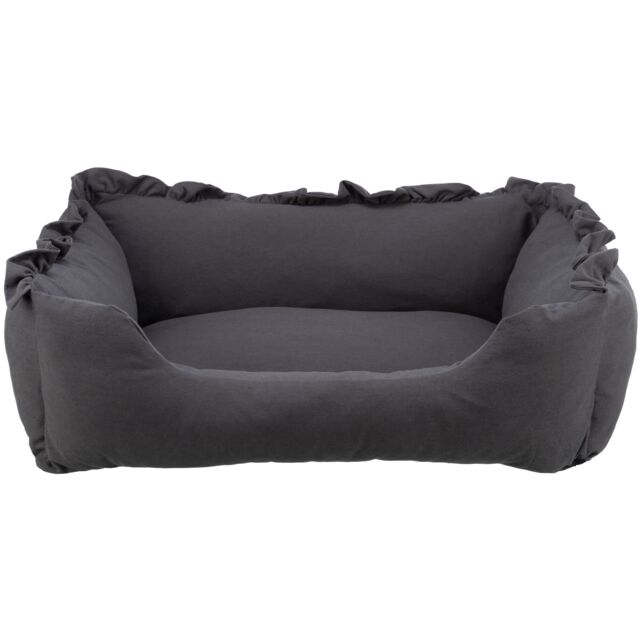 Krevet amelie kockasti100x70cm tamno sivi
