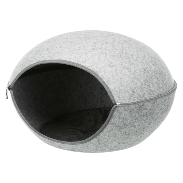 Ležaljka luna 58x39x54cm siva