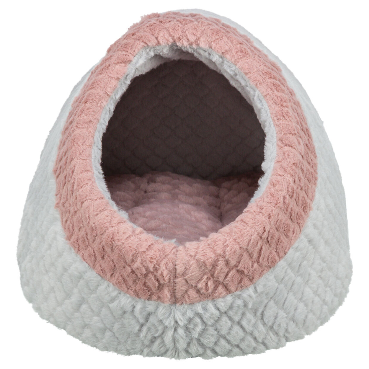 Kućica kaline mio 35x26x41 siva roze