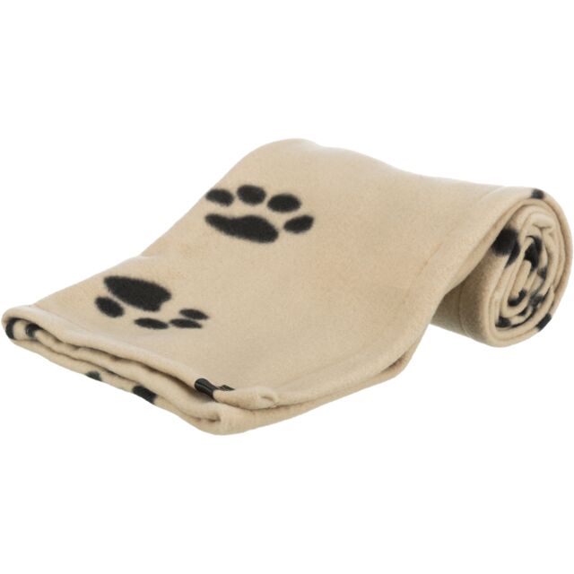 Ćebe beany 100x70 bež crno
