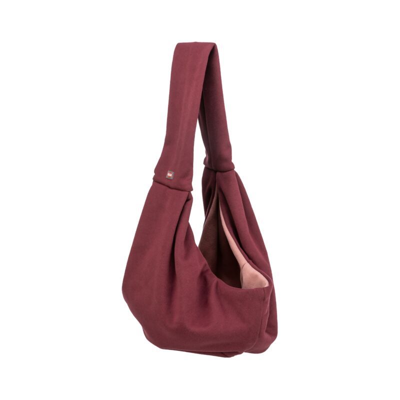 Bočna torba bordo roze 22x20x60cm