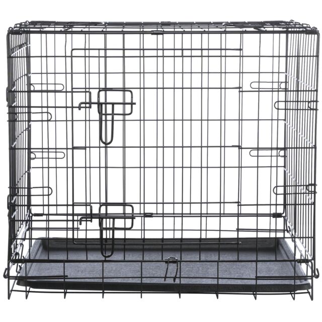 Žičani kavez M 78x62x55cm crni
