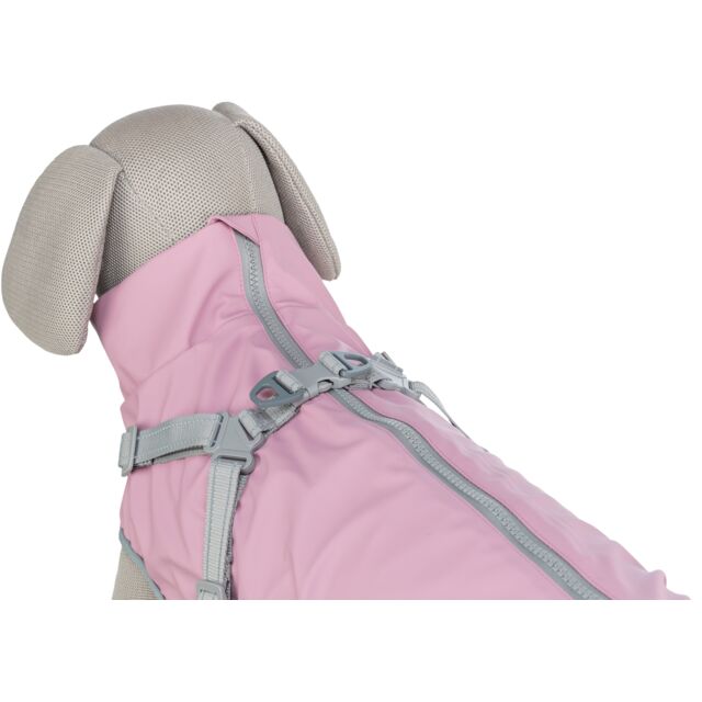Pontis kišno odelce sa amom M 45cm roze