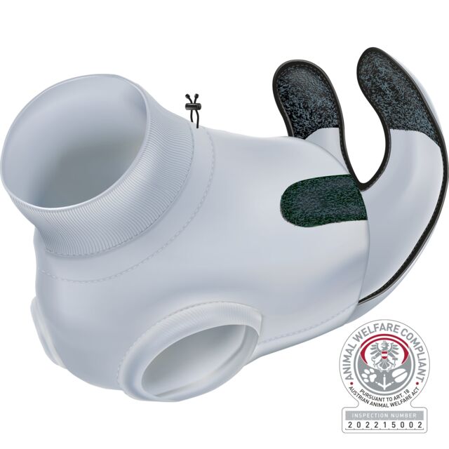 Zaštitno odelo za mačke S M 32 36cm sivo
