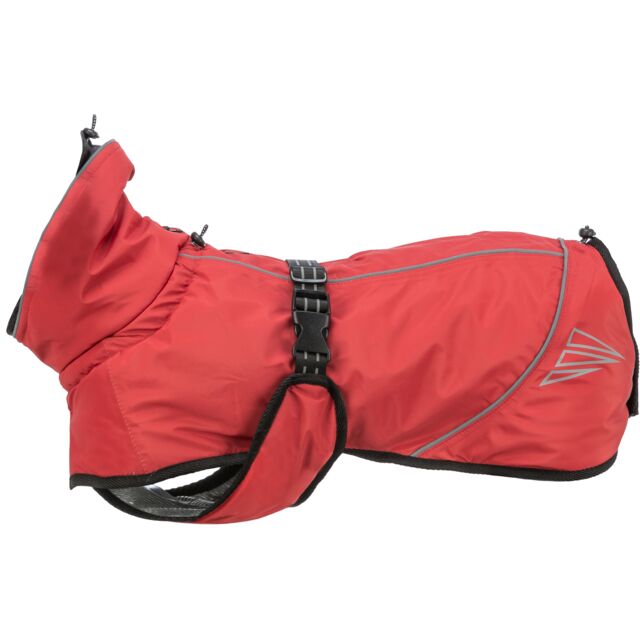 Zimska termo jakna L 55cm crvena