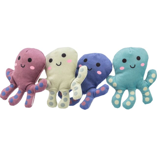 Igračka oktopus sa travom 10cm