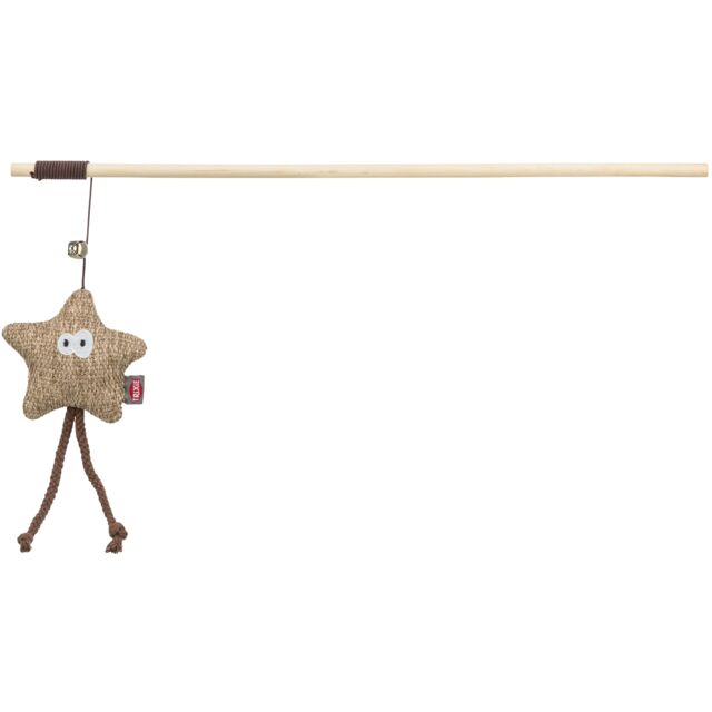 Štap sa zvezdom pliš drvo sa mačijom travom 38cm
