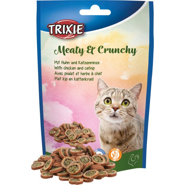 Meaty & crunchy sa piletinom i mačinom travom 50 g