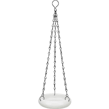 Pojilica viseća od keramike 100ml/12cm bela